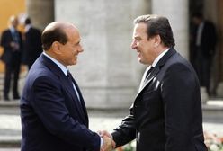 Schroedera i Berlusconiego poparcie na odległość