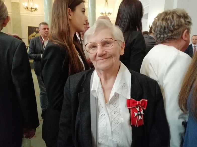 Zofia Hołub, bohaterka reportażu money.pl, została odznaczona Krzyżem Komandorskim Orderu Odrodzenia Polski