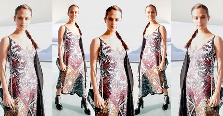 LOOK OF THE DAY: Alicia Vikander