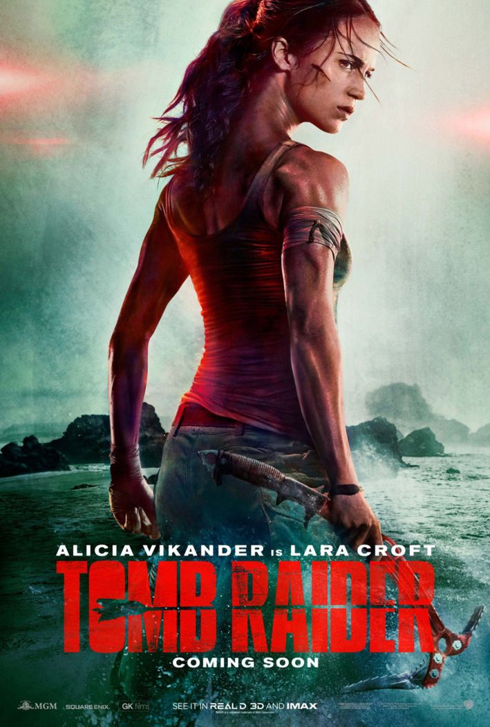 "Tomb Raider" - oto plakat i pierwszy teaser filmu. Takiej Vikander jeszcze nie widzieliśmy