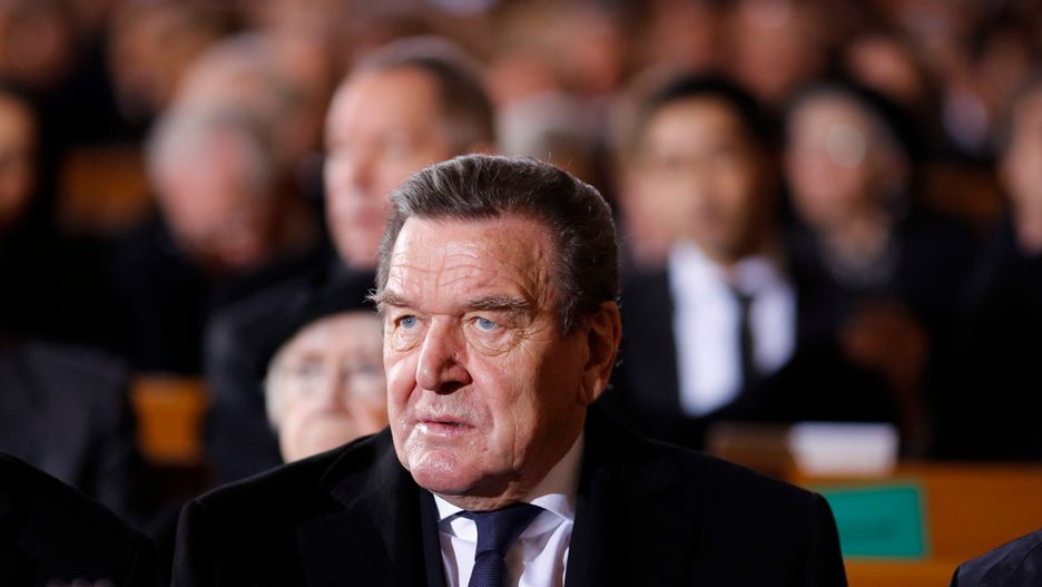 Były kanclerz Niemiec Gerhard Schroeder 