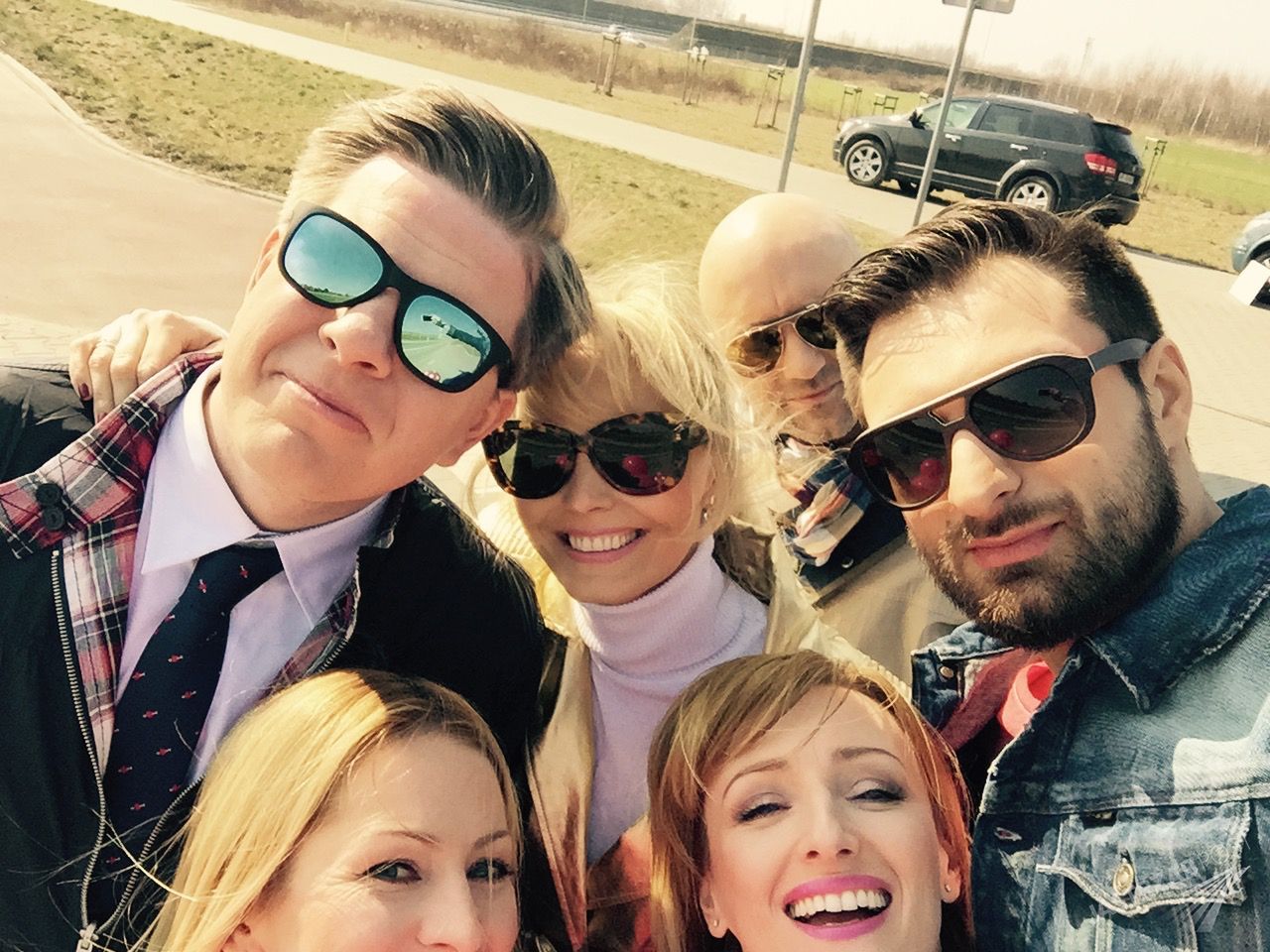 Filip Chajzer, Agnieszka Jastrzębska, Marcin Sawicki, Katarzyna Olubińska, Urszula Chincz i Mateusz Hładki