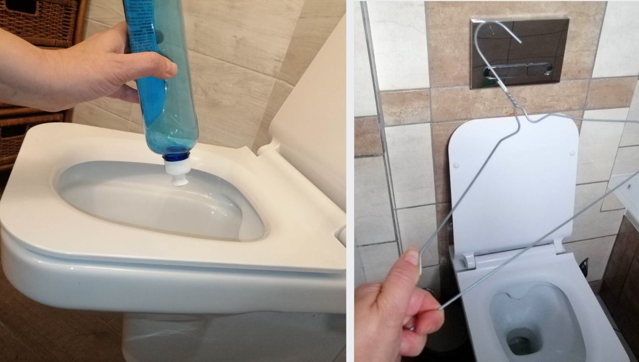 Tymi sposobami odetkasz toaletę bez użycia gumowego przepychacza