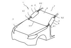 Mercedes opatentował nowe rozwiązanie chroniące pieszych. Kiedy zewnętrzne poduszki trafią do produkcji seryjnej?