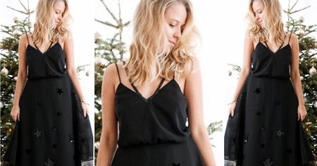 LOOK OF THE DAY: Jessica Mercedes w sukience Laurelle
