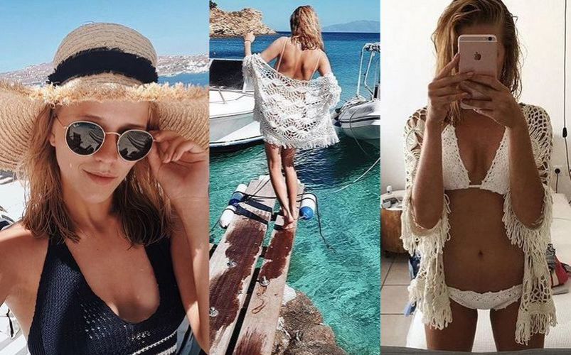 Jessica Mercedes w koronkowym bikini!