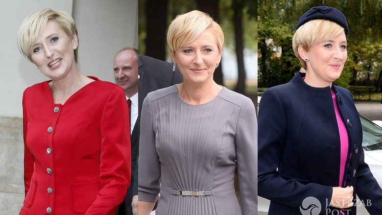 Agata Duda w strojach Modesta