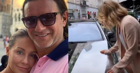 Małgorzata Rozenek zachwyca się srebrnym autem Radzia: "Jestem tak próżna, że POTRZEBUJĘ LUSTERKA NAWET W LAKIERZE"