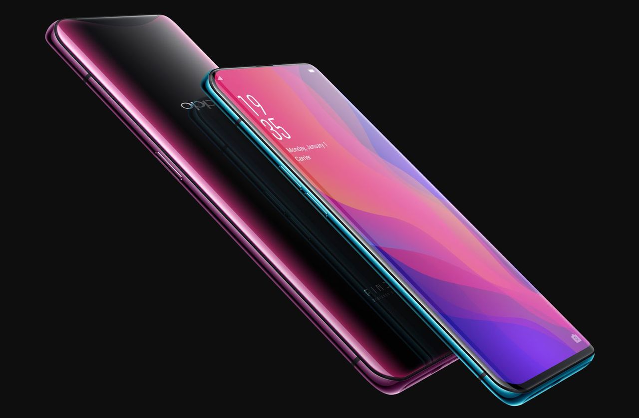 OPPO Find X oficjalnie. Zamiast wcięcia w ekranie ma 3 wysuwane aparaty