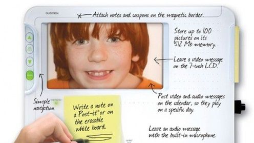 Audiovox homebase zamiast magnesów na lodówkę i żółtych karteczek 1