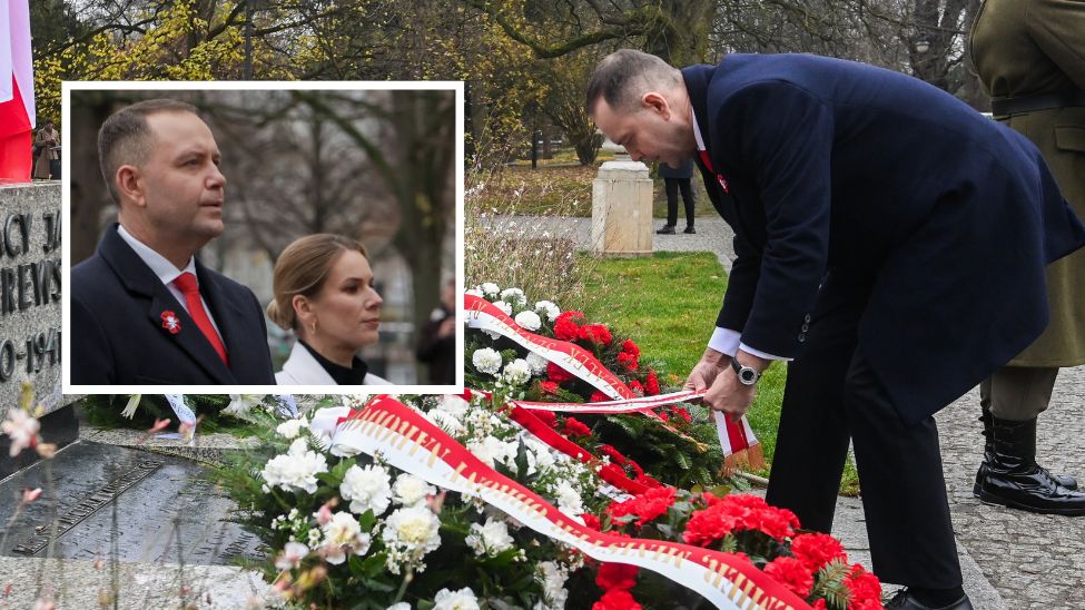 Prezydent Karol Nawrocki złożył wieńce z okazji 11 listopada