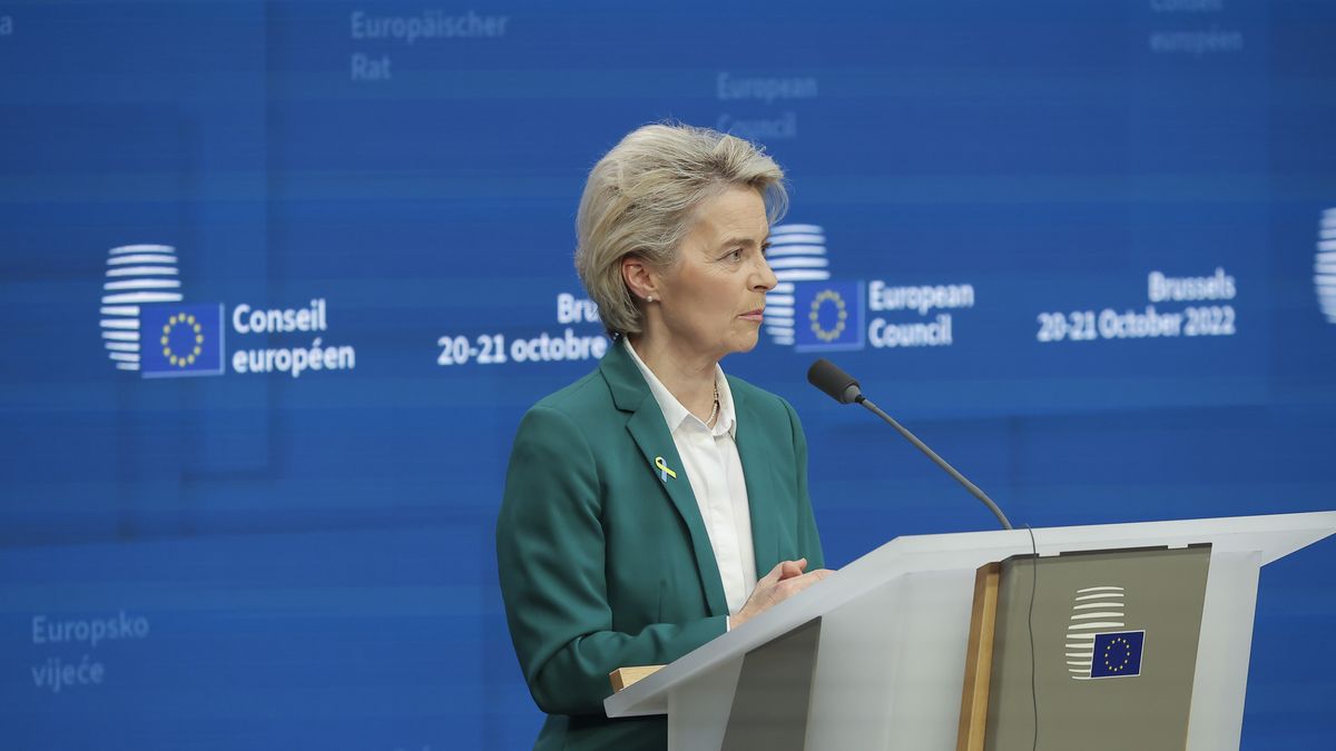 Na zdjęciu Ursula von der Leyen