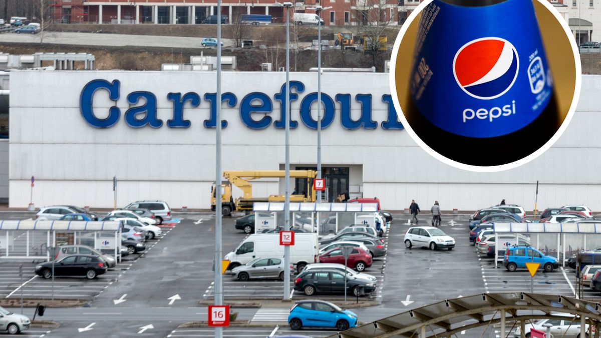 We Francji sklepy Carrefour nie będą sprzedawać produktów PepsiCo
