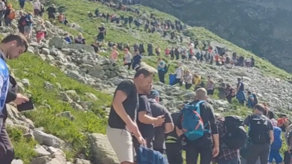 Tyle osób chciało w tym samym czasie zdobyć Rysy 