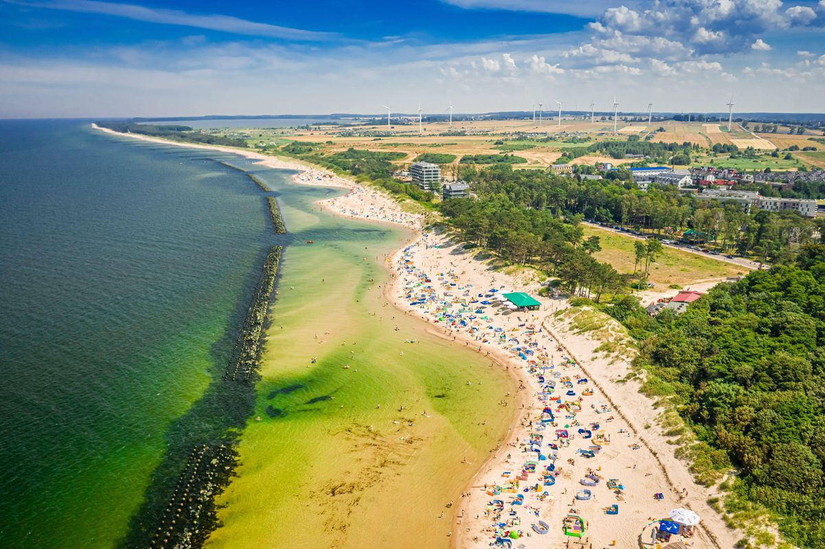 Darłówko. Kąpielisko obejmujące 100 m linii brzegowej pozostaje zamknięte 
