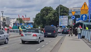 Nagranie ze Słubic obiega sieć. Sytuacja na granicy z Niemcami