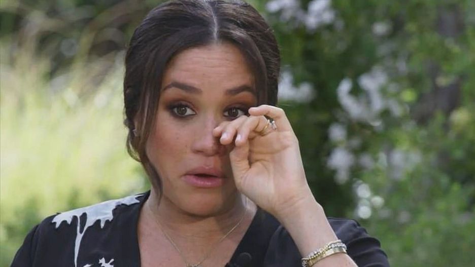 Meghan Markle ocierała łzy podczas wywiadu