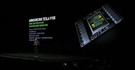 Nvidia przedstawia akcelerator Tesla V100 - pierwszą kartę z generacji Volta