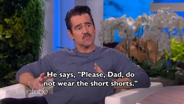 Colin Farrell opowiada o synu w wywiadzie w programie Ellen DeGeneres