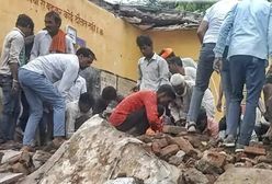 Tragedia w Indiach. Zawalił się dach szkoły, są ranne i zabite dzieci