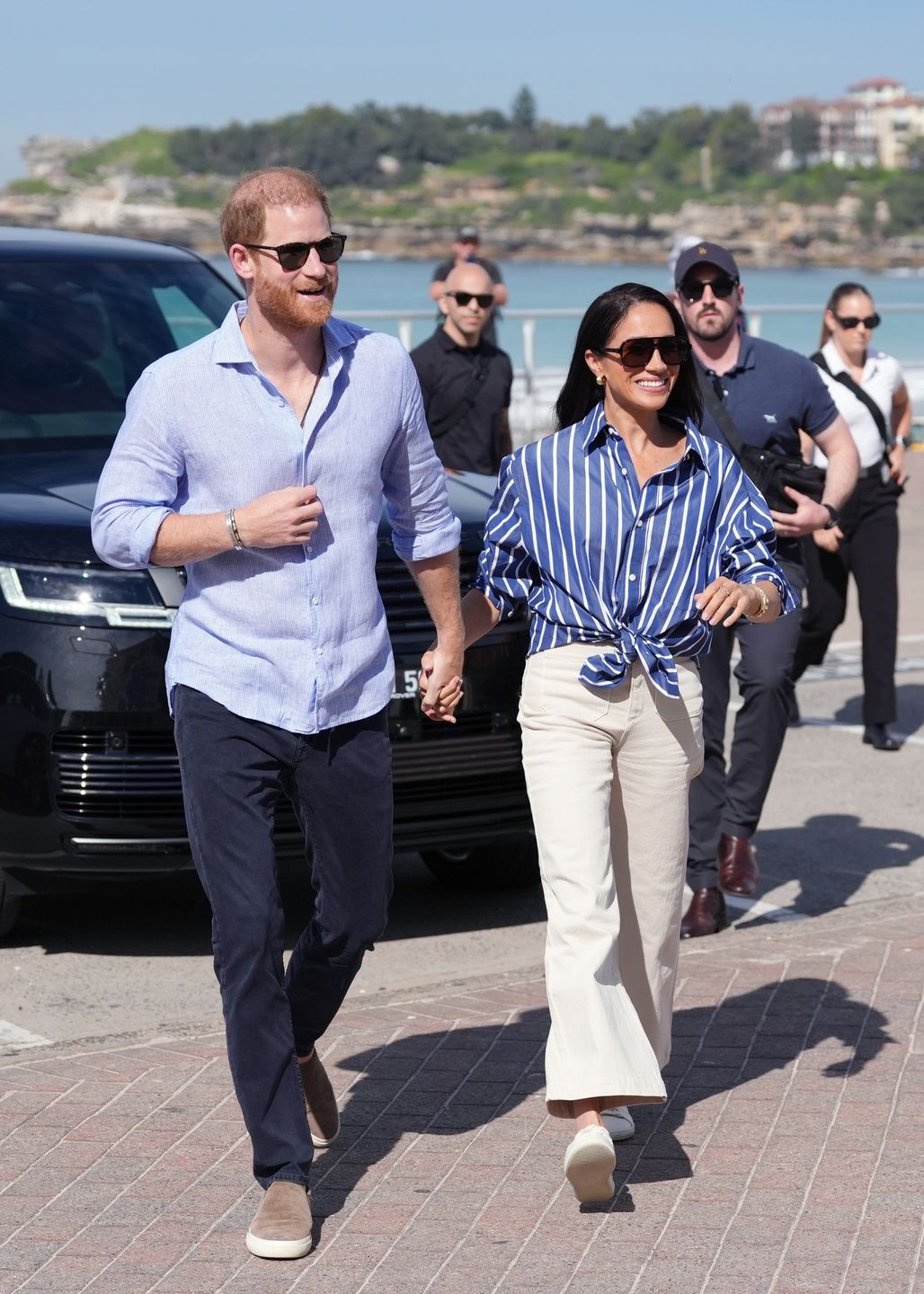 Meghan Markle i książe Harry w Australii