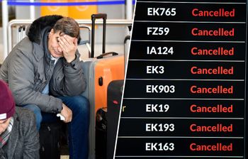 Czarny czwartek. Długa lista odwołanych lotów