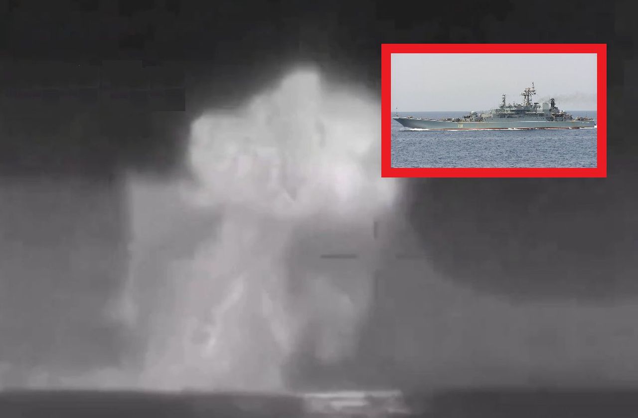 Putin się wściekł. Zatopiony okręt Rosjan przewoził bardzo cenny ładunek