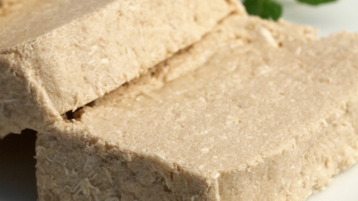 Chałwa ze słonecznika domowej roboty 