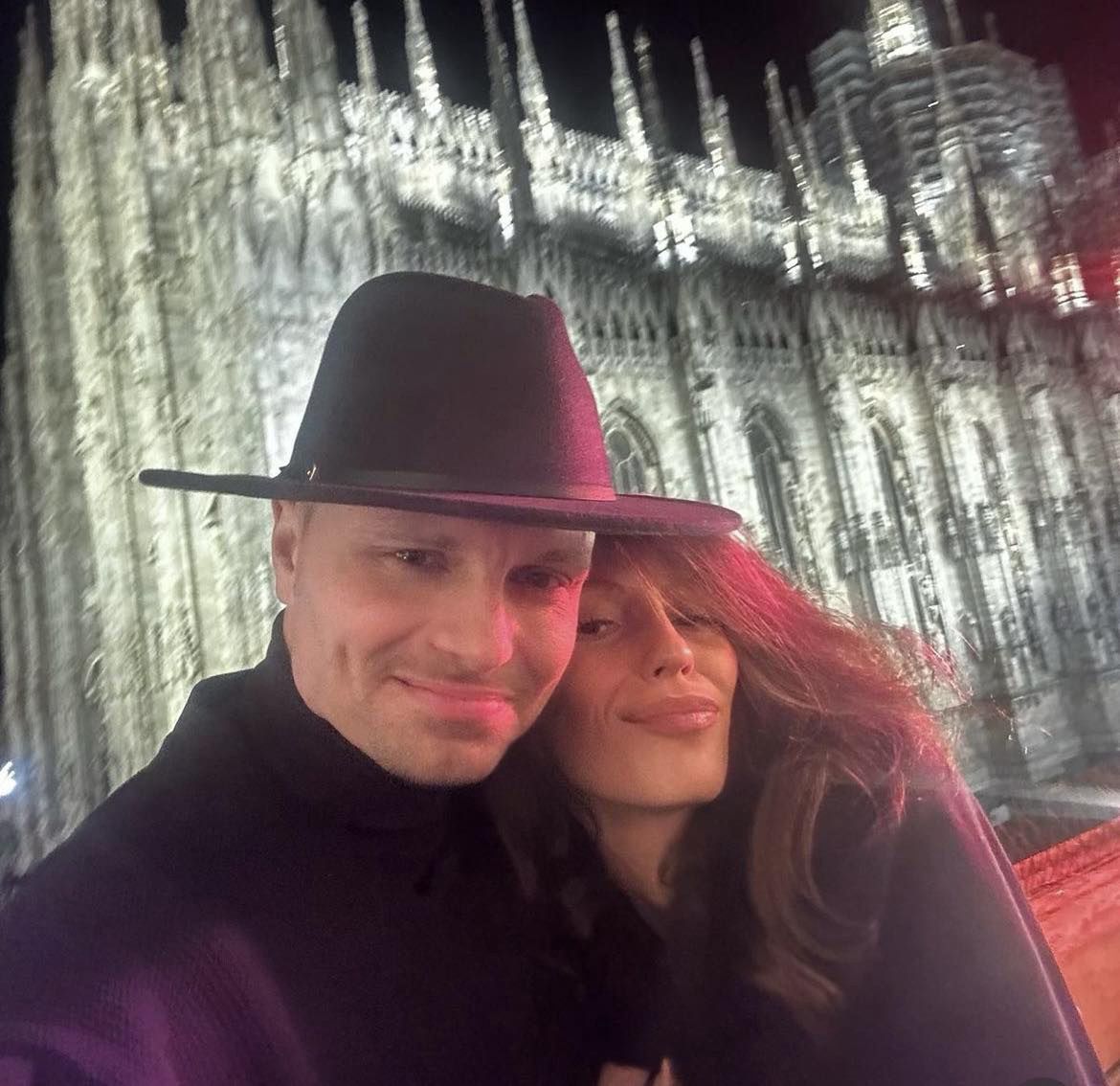 Marcin Hakiel z ukochaną