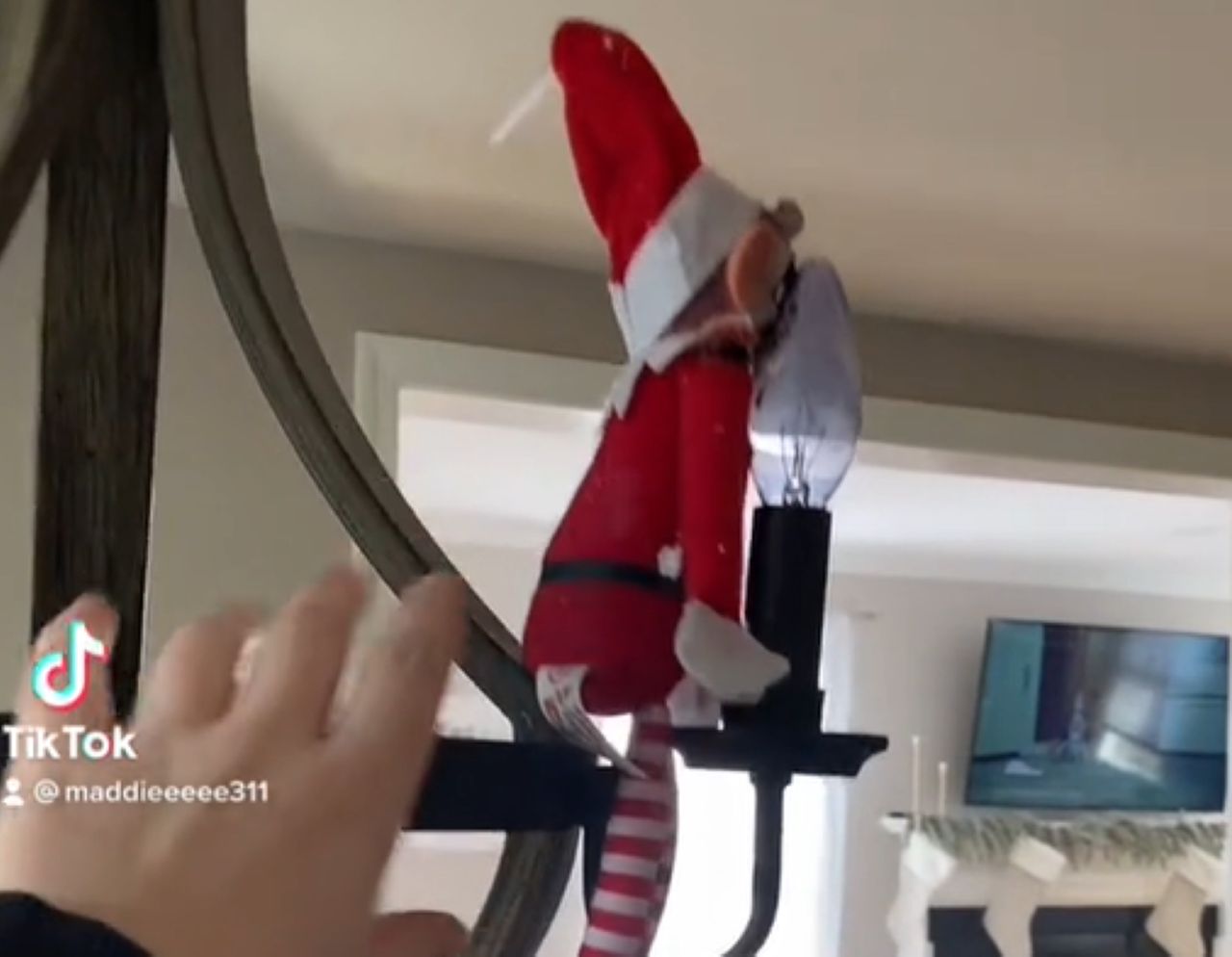 Elf on the shelf prank goes awry. TikToker reveals how holiday fun nearly led to fire