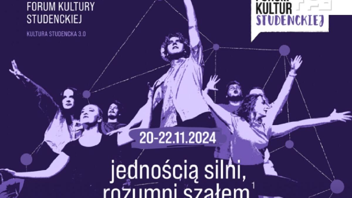 Plakat forum kultury Studenckiej