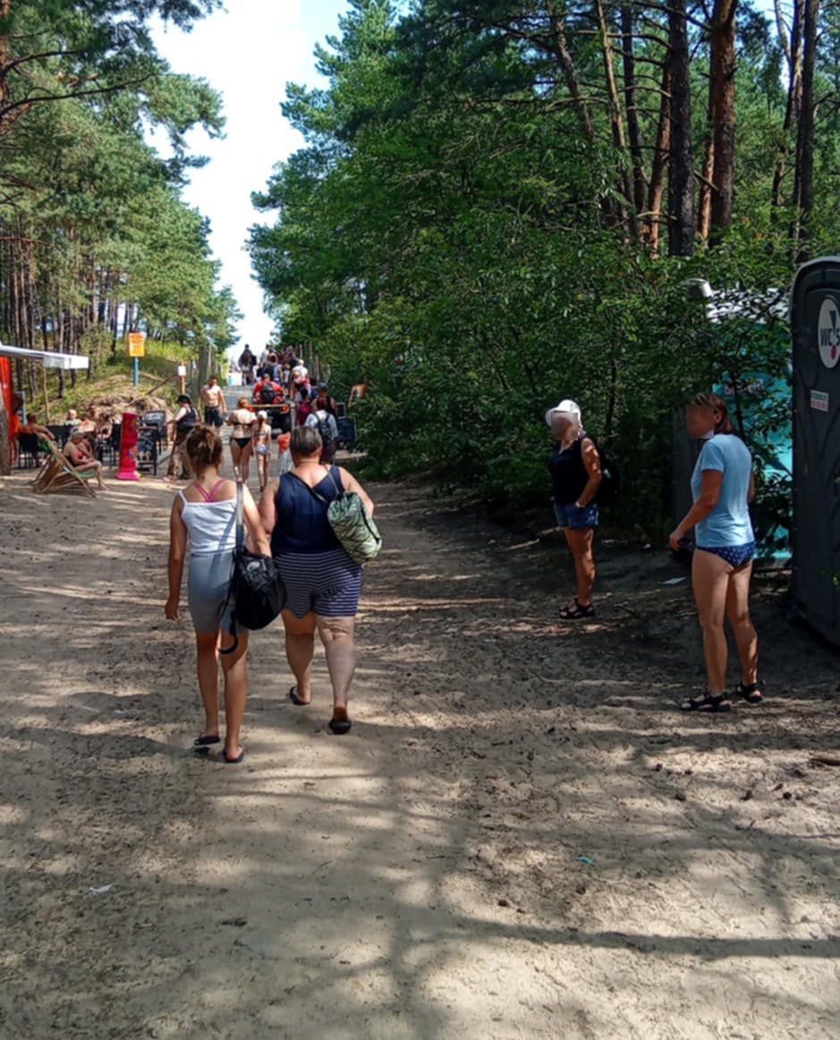 Tłumy ruszyły nad morze