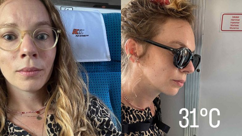 DRAMAT Hanny Turnau: jechała pociągiem bez klimatyzacji