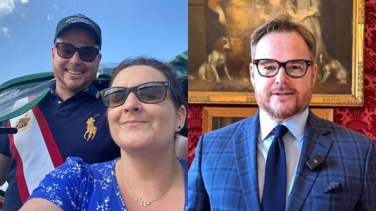 Jan Lubomirski i żona