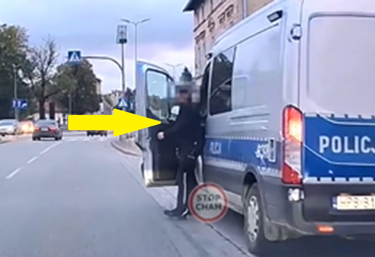 Krok od tragedii. Szokująca reakcja policjanta