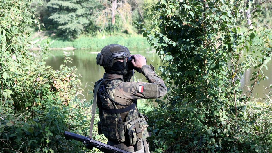 Patrol Straży Granicznej na Bugu