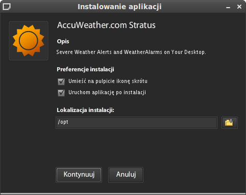 Poradnik: Linux i uruchamianie aplikacji w środowisku AIR (Adobe Integrated Runtime) 5