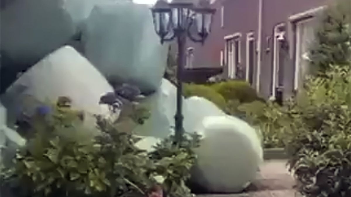 Przed domem policjanta zostawiono specjalny ładunek