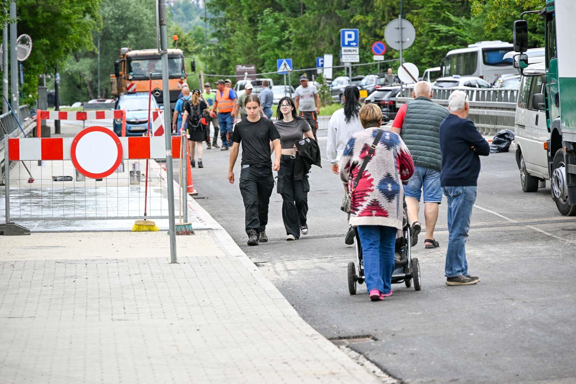 Otwarcie mostu w Zakopanem