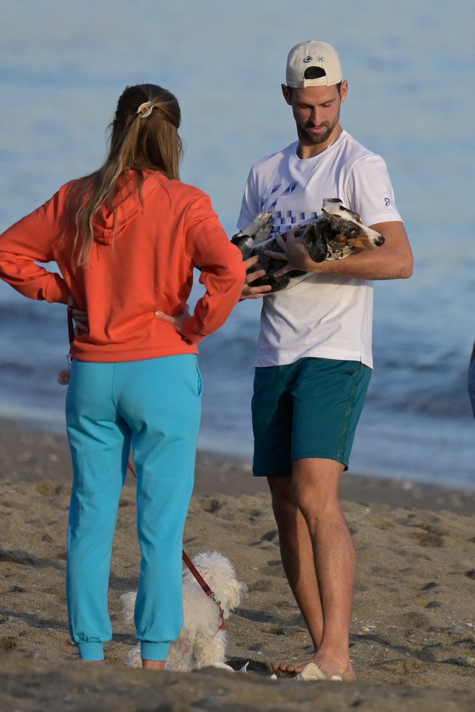 Novak Djoković "przyłapany" na czułościach podczas rodzinnych wakacji