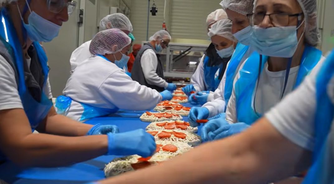 Fabryka, w której powstaje "Muala Pizza"