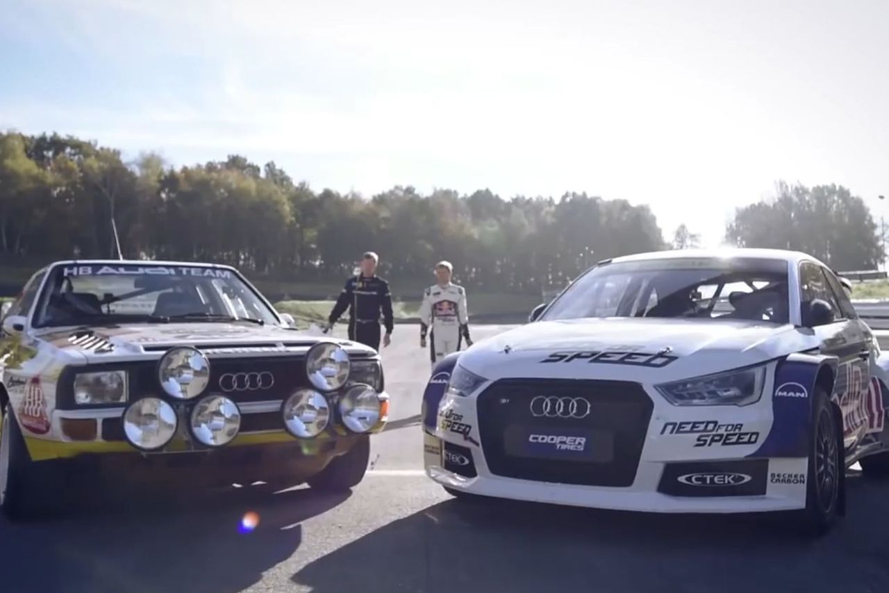 Walter Röhrl we współczesnym Audi quattro [wideo]