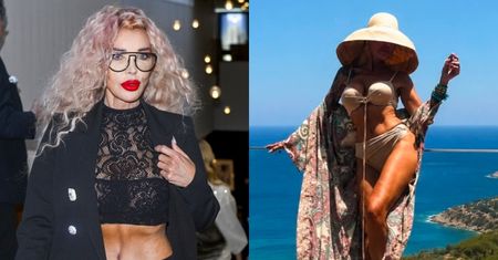 59-letnia Ewa Minge smaży się na Sycylii, prezentując smukłą sylwetkę w bikini. Czas się dla niej zatrzymał? (FOTO)