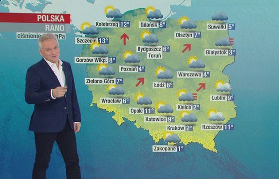 Jarosław Kret debiutuje w roli prezentera pogody w Telewizji Polsat