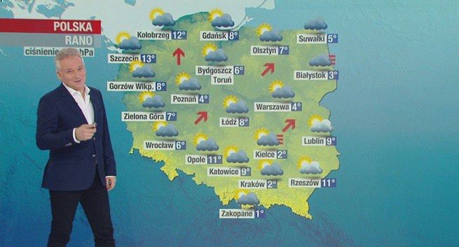 Jarosław Kret debiutuje w roli prezentera pogody w Telewizji Polsat