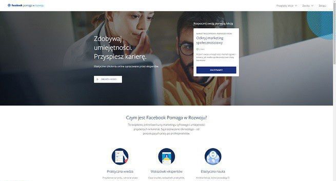 Startuje Program "Facebook pomaga w Rozwoju" z bezpłatnymi kursami online