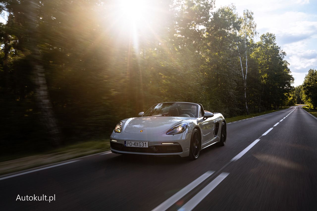 Porsche 718 Boxster jest doskonały do codziennej spokojnej jazdy