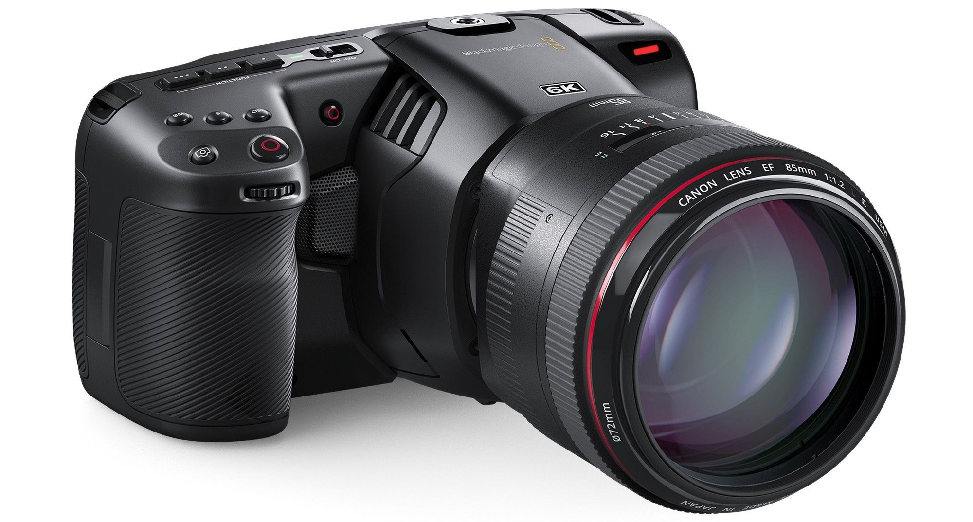 Blackmagic Pocket Cinema Camera 6K - demon rozdzielczości z mocowaniem Canon EF 4