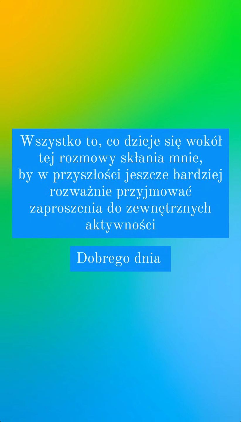 Agnieszka Gozdyra oburzona tytułem rozmowy z Moniką Jaruzelską