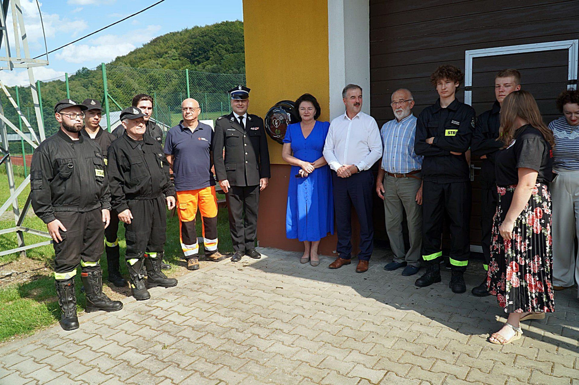 Defibrylatory AED na remizach OSP